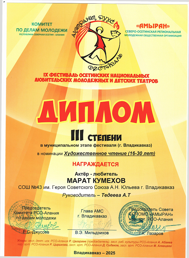 Достижения